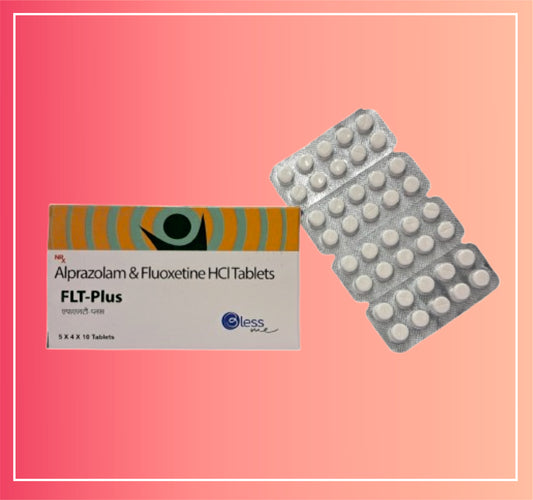 Fluoxetine 20, Alprazolam 0.25 {Rate of 10 Tab} by Dellwich