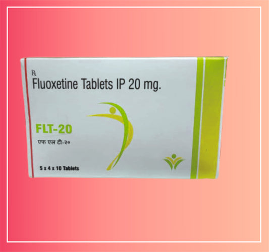 Fluoxetine Hcl 20* {Rate of 10 Tab} by Dellwich