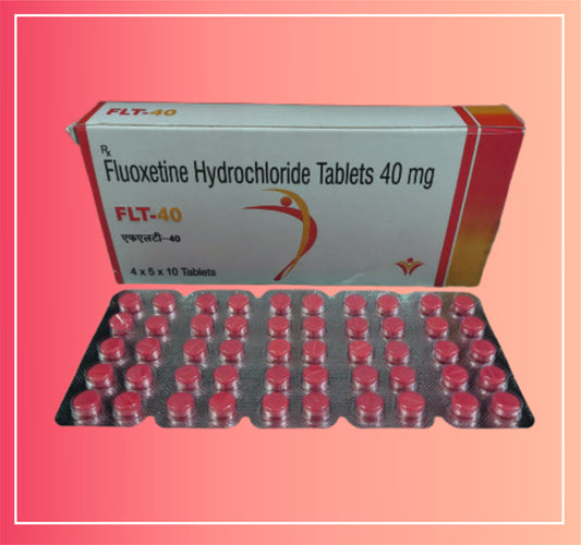 Fluoxetine Hcl 40*  {Rate of 10 Tab} by Dellwich
