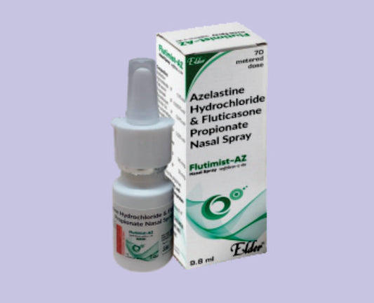 FLUTIMIST AZ NASAL SPRAY 9.8ML ( Fluticasone Propionate 140 mcg,Azelastine Hcl 140mcg ) by Elder