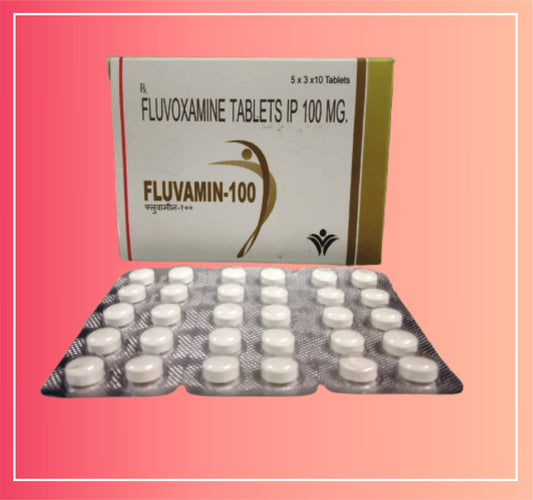Fluvoxamine Maleate 100 {Rate of 10 Tab}by Dellwich