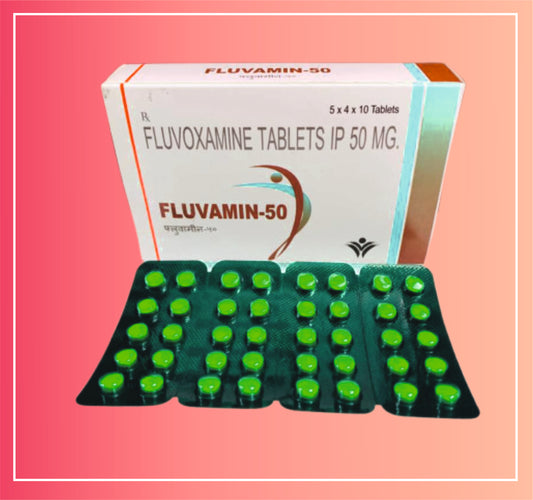 Fluvoxamine Maleate 50 {Rate of 10 Tab} by Dellwich