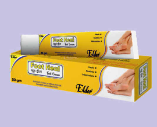 FOOT HEAL CREAM 30GM ( Lactic Acid 11.5%,LLP 10.5% ) by Elder