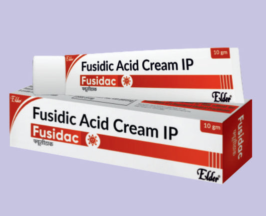 FUSIDAC CREAM 10GM ( Fusidic Acid 0.2% ) by Elder