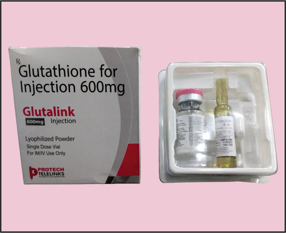 GLUTALINK 600 VIAL ( Glutathione (600Mg) ) by Protech