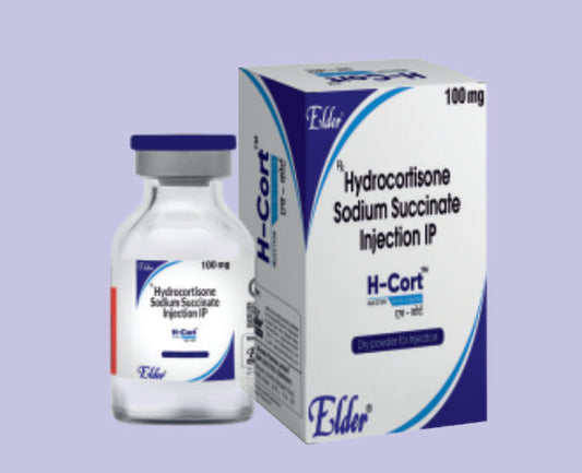 H-CORT INJ VIAL ( Hydrocortisone Sodium Succinate 100mg
 ) by Elder