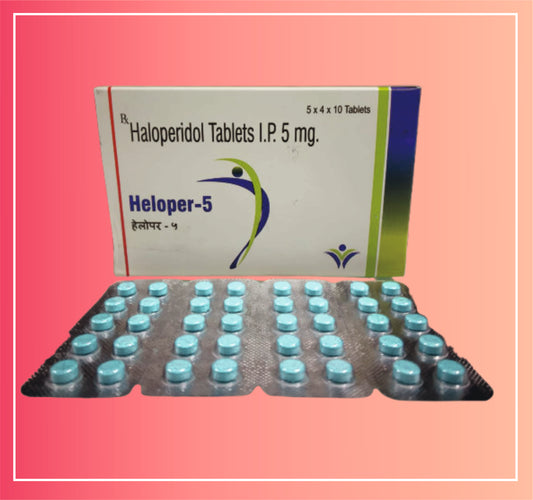Haloperidol 5  {Rate of 10 Tab} by Dellwich