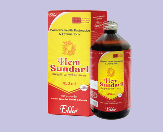 HEM SUNDARI 450ML ( Uterine Tonic ) by Elder