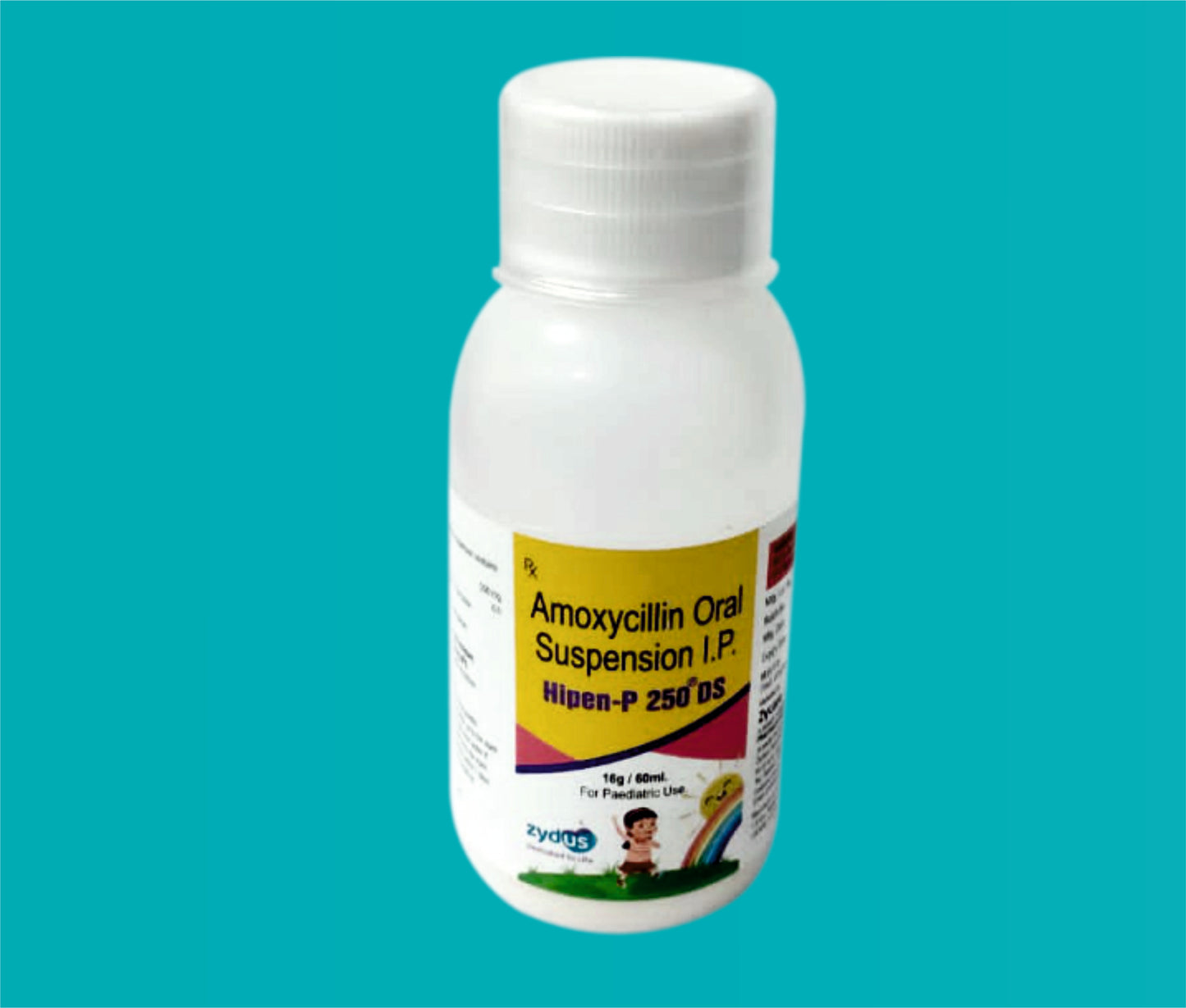 HIPEN-P 250 DS 60ml. ( Amoxycillin 250 mg ) by Zydus