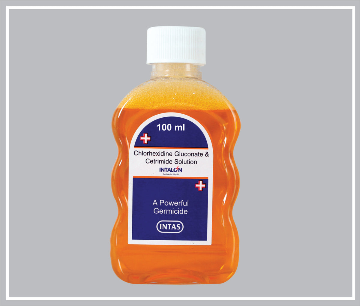 Intalon 100 Ml (Chlorhexidine Gluconate 0.3%, Cetrimide 0.6% Liquid) By Intas