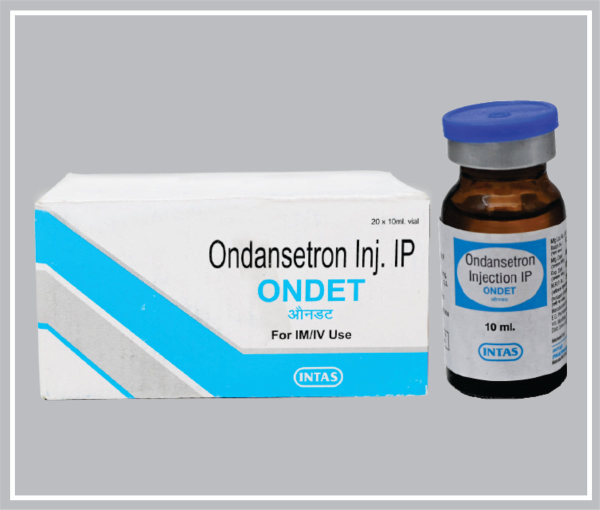 Ondet Inj. 10Ml (Ondansetron 2 Mg/Ml Inj) By Intas