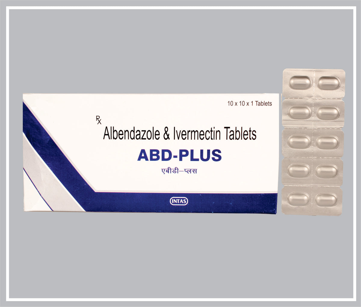 Abd Plus 1 Tab (Albendazole 400 Mg, Ivermectin 6 Mg Tab) By Intas
