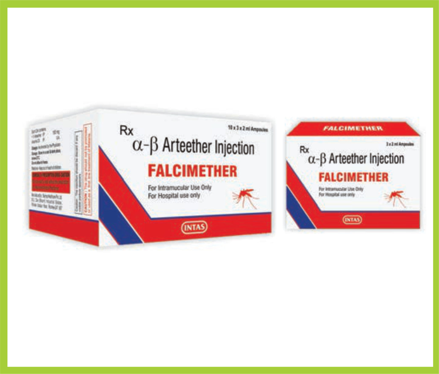 FALCIMETHER INJ 2 ML (Alpha-Beta Arteether 75 mg) by Intas
