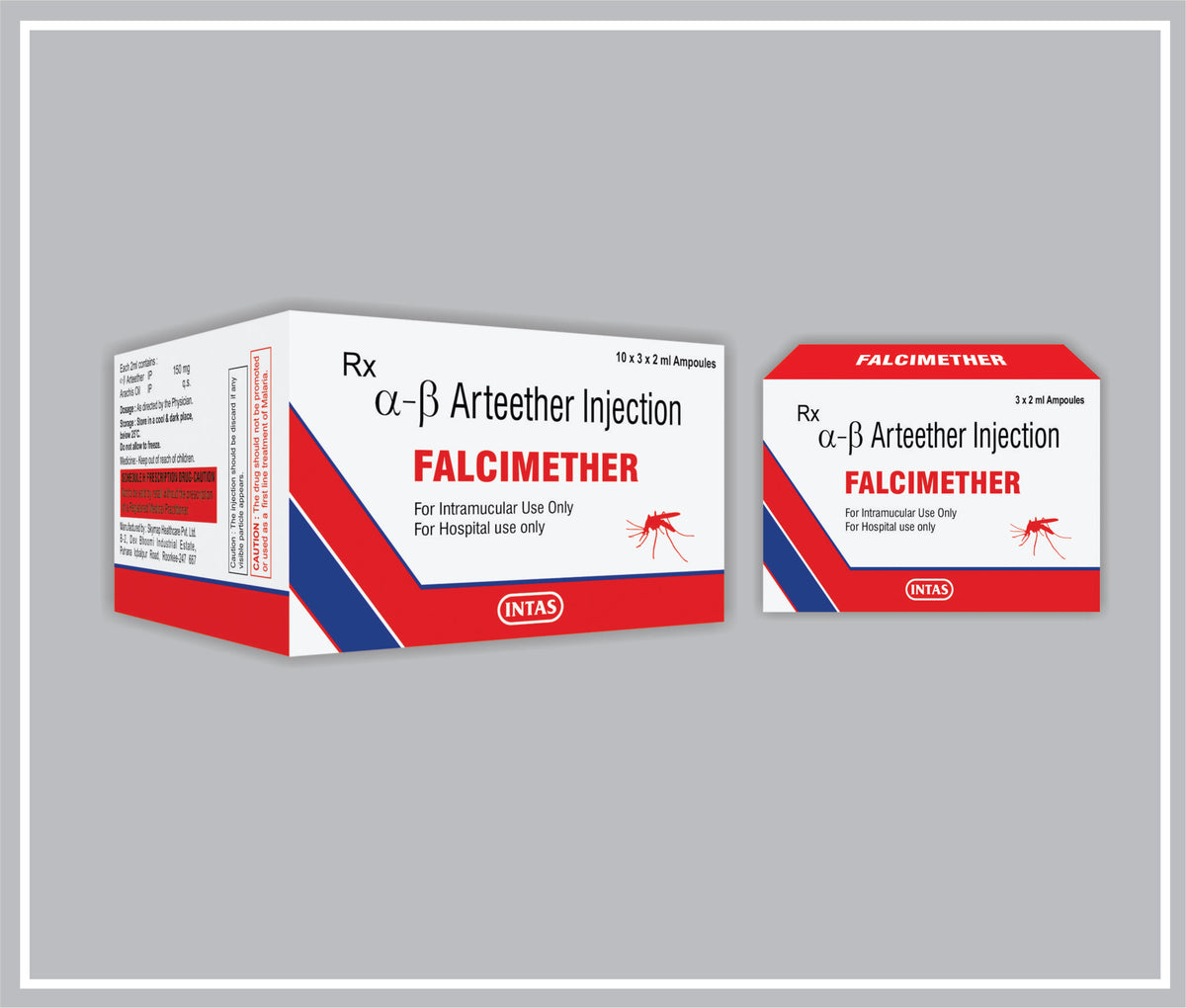 Falcimether Inj 2 Ml (Alpha Beta Arteether 75 Mg Inj) By Intas