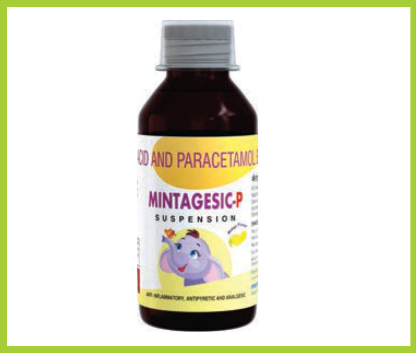 Mintagesic P Sus 60Ml Mefenamic Acid 50 mg + Paracetamol 125 mg by Intas