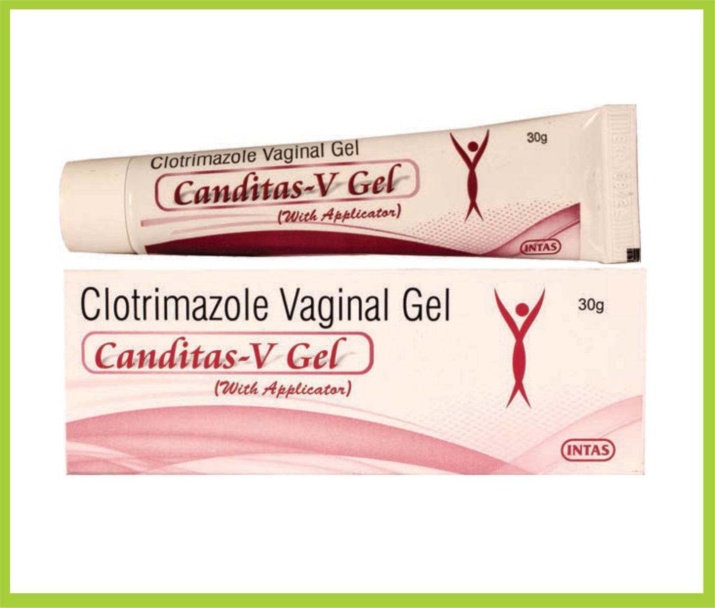 Canditas – V Gel 30Gm Clotrimazole 2 % by Intas