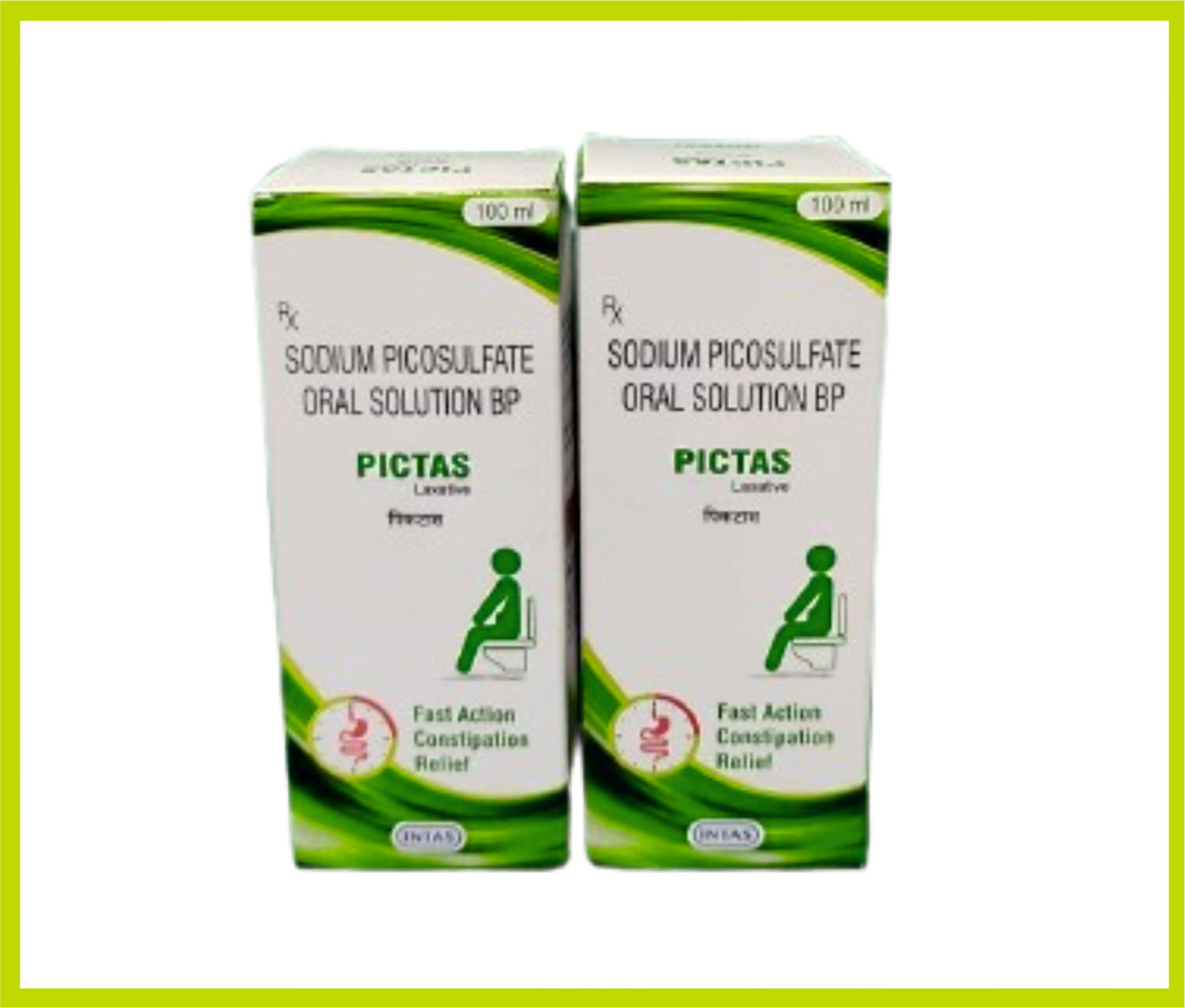 Pictas 100 Ml Sodium Picosulfate 5 mg by Intas