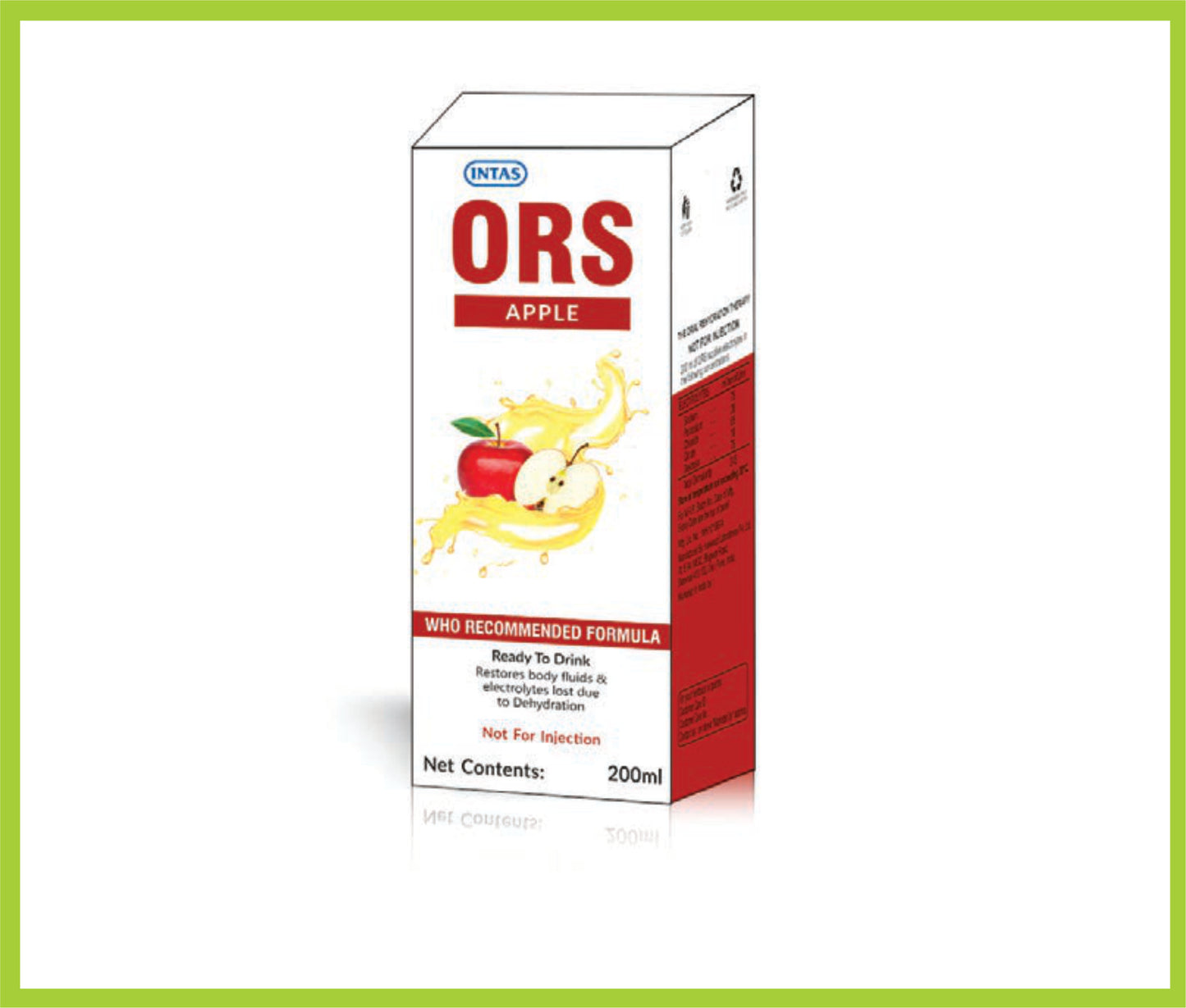 Intas Ors (Apple) 200 Ml Not found by Intas
