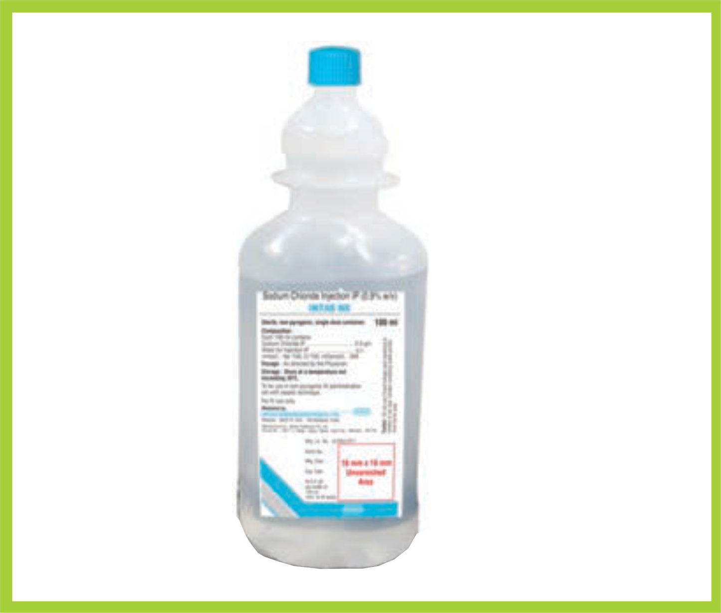 Intas Ns 100 Ml Sodium Chloride 0.9% w/v by Intas