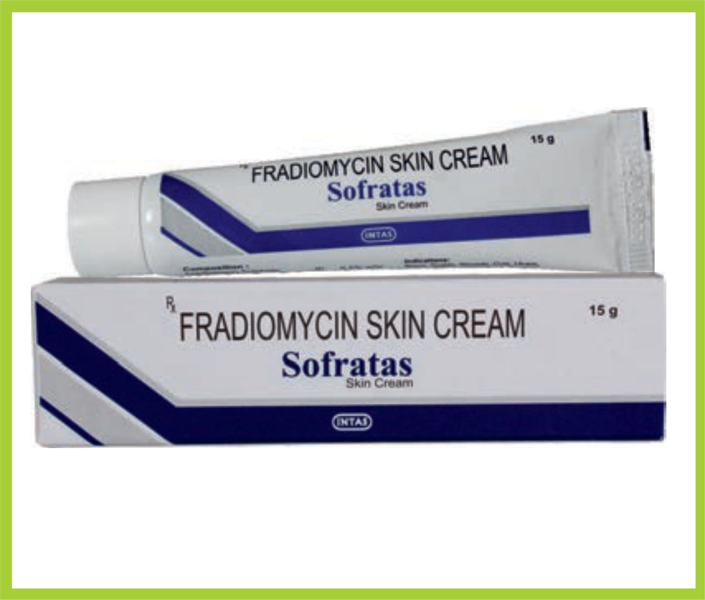 Sofratas 15 Gm (Combo) Fradiomycin Sulphate by Intas