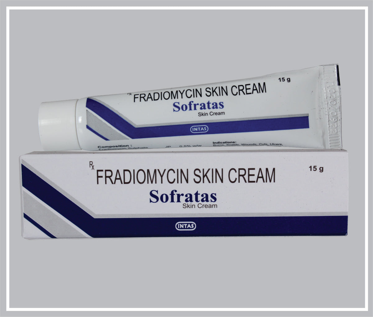 Sofratas 15 Gm (Combo) (Fradiomycin) By Intas
