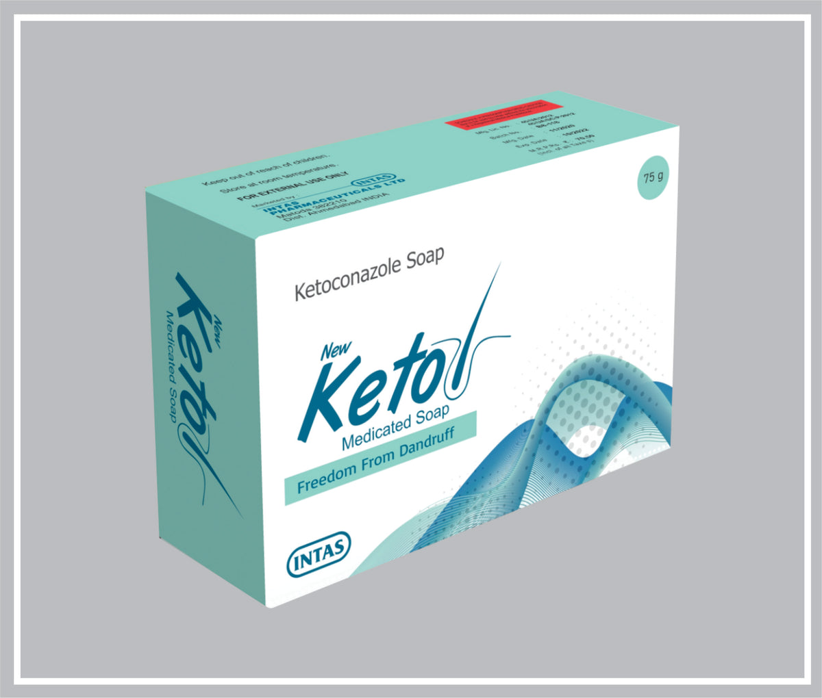 Ketol Soap 75Gm (Combo) (Ketoconazole 1% W/W Soap) By Intas
