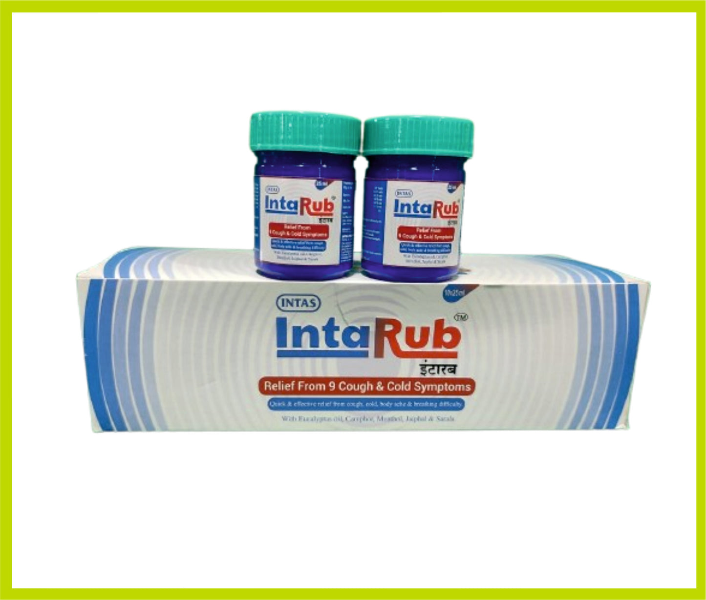 INTARUB 25 ml (Ayurvedic Cold Rub) by Intas