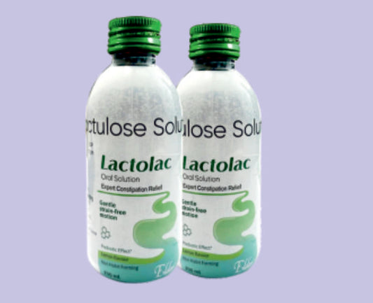 LACTOLAC SUSPN (L) 200ML ( Lactulose 66% 10gm ) by Elder