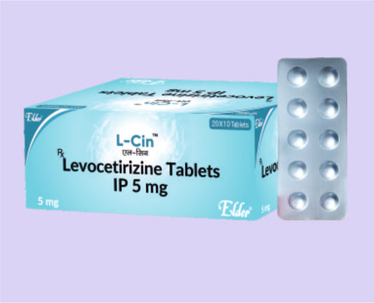 L CIN TABS (AL/AL) 10'S ( Levocetrizine  Dihydrochlooride 5 mg ) by Elder