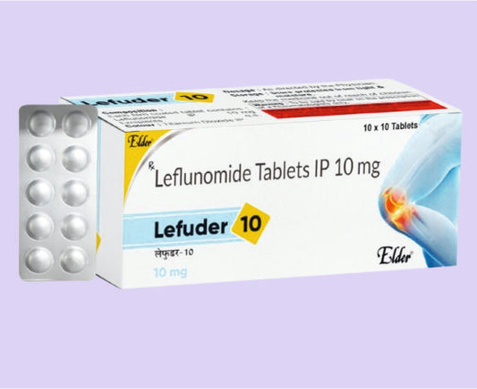 LEFUDER 10 TABS 10'S ( Leflunomide 10mg ) by Elder