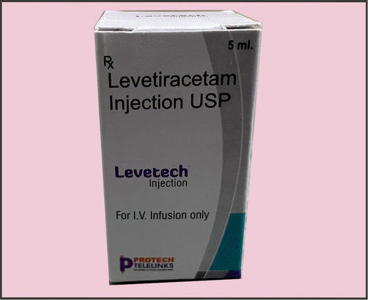 LEVETECH AMP ( Levetiracetam (100Mg/5Ml) ) by Protech
