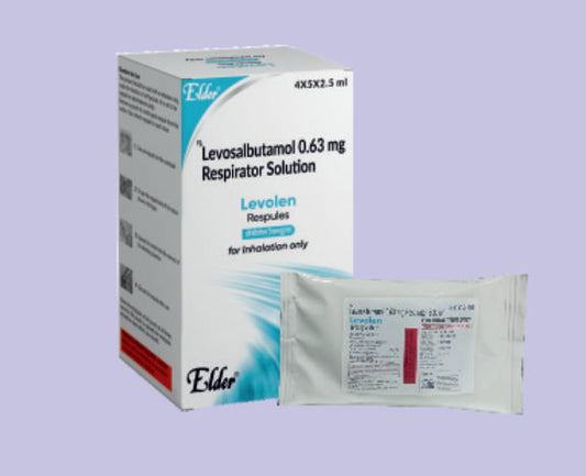 LEVOLEN RESPOULES 2.5ML ( Levosalbutamol  0.63 Mg ) by Elder