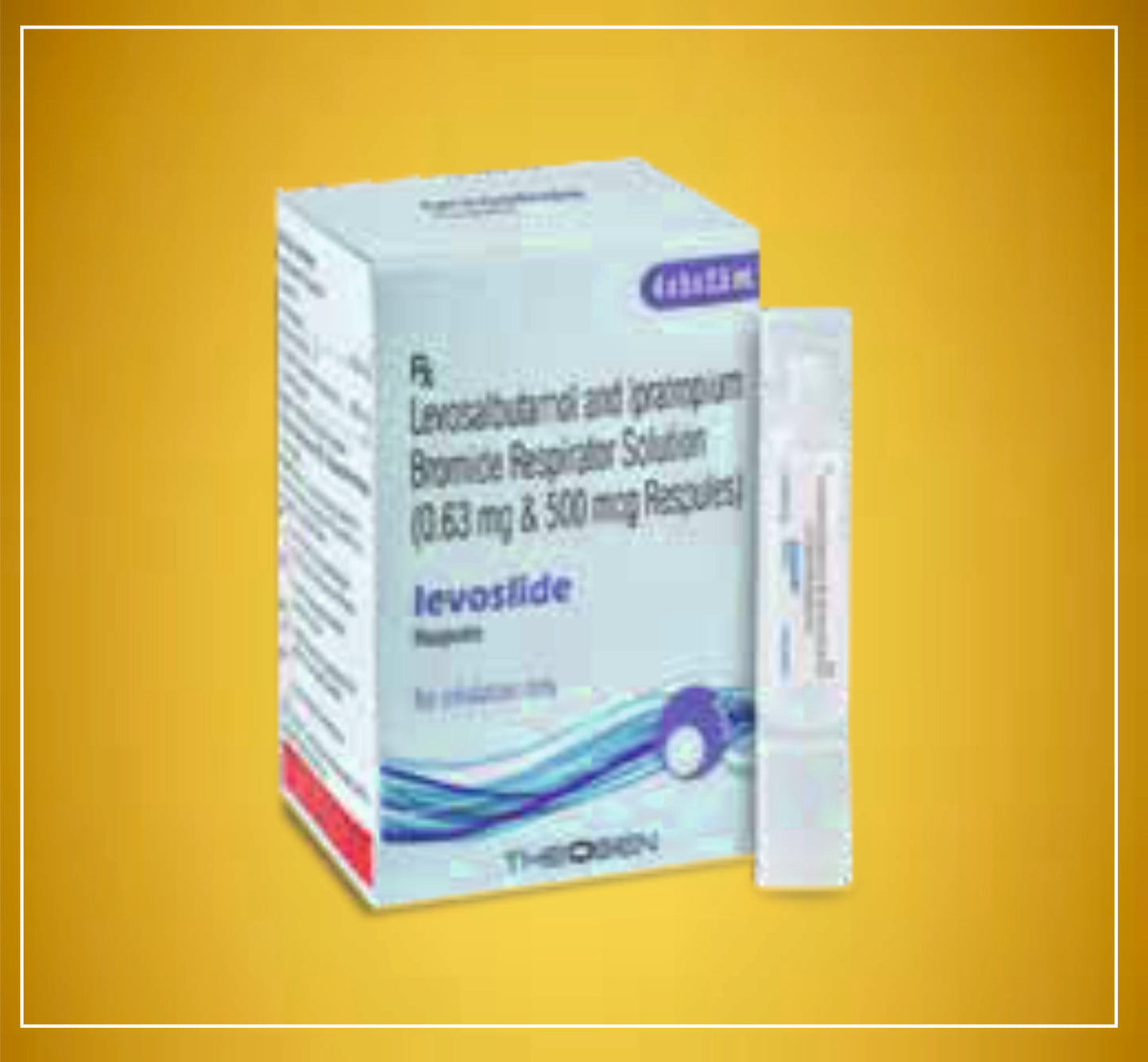 LEVOSLIDE 30 PACK PCS ( Levosalbutamol (0.63Mg) + Ipratropium (500Mcg) ) By Theon