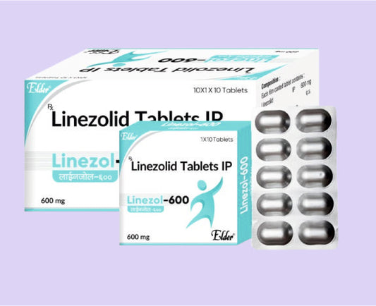LINEZOL 600MG TABS 10'S ( Linezolid 600 MG 
 ) by Elder