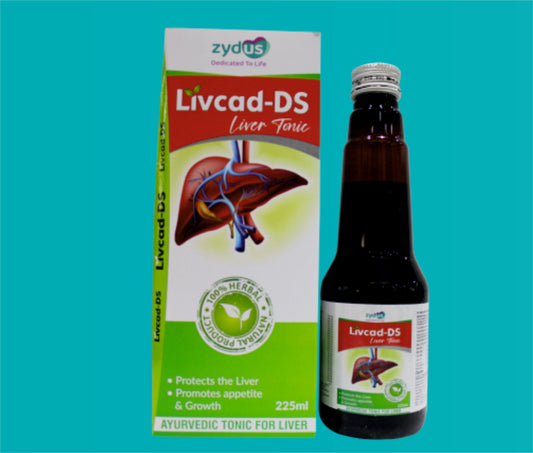 LIVCAD- DS LIVER TONIC 225 ML (AN AYURVEDIC FORMULATION) 225ml. ( Liver Tonic ) by Zydus