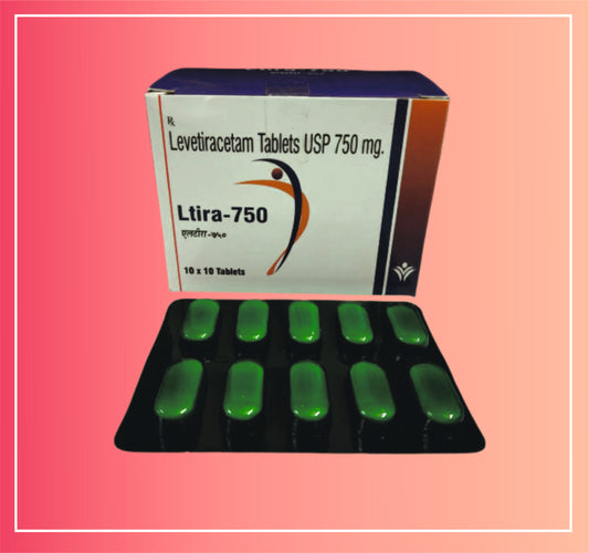 Levetiracetam 750  {Rate of 10 Tab} by Dellwich