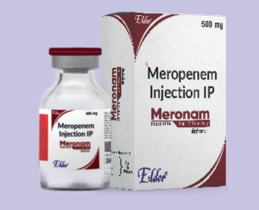 MERONAM 500MG INJ VIAL ( Meropenem 500 MG
 ) by Elder