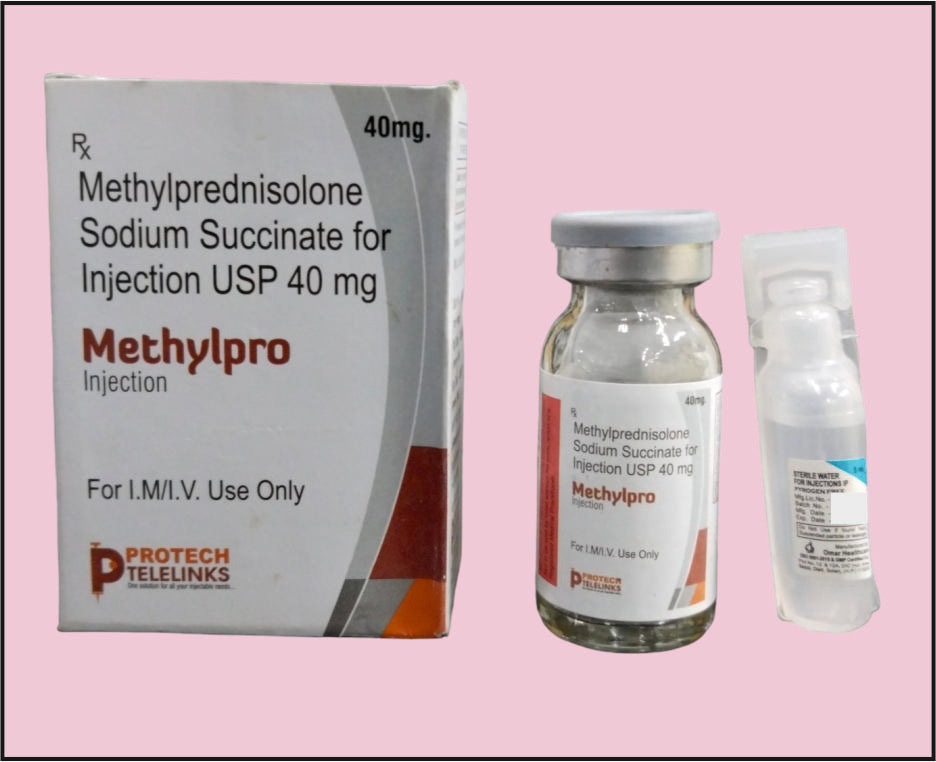 METHYLPRO-40 VIAL ( Methylprednisolone (40Mg) ) by Protech