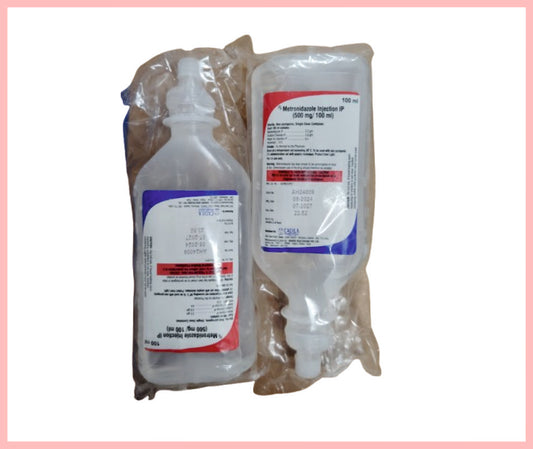 Metronidazole Iv Inj 100 Ml ( Metronidazole 500Mg ) By Cadila