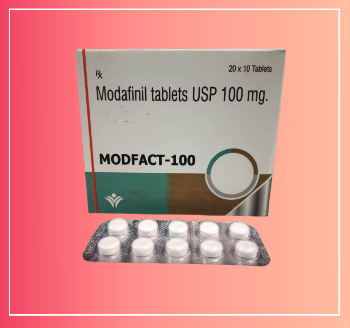 Modafinil 100 {Rate of 10 Tab} by Dellwich