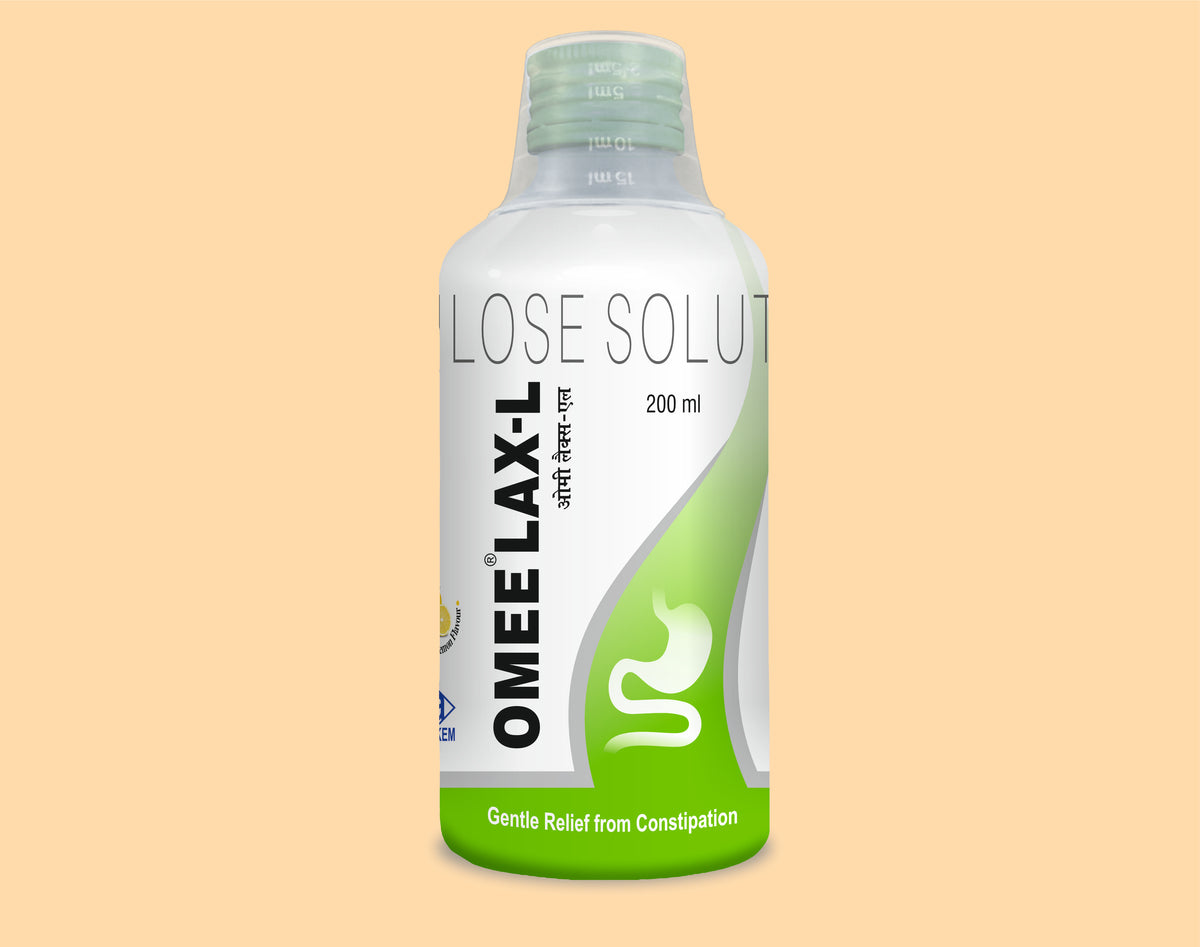 Omee Lax-L Oral Solution (200Ml) (200Ml) Lactulose 10 G/15 Ml Oral Solution By Alkem1