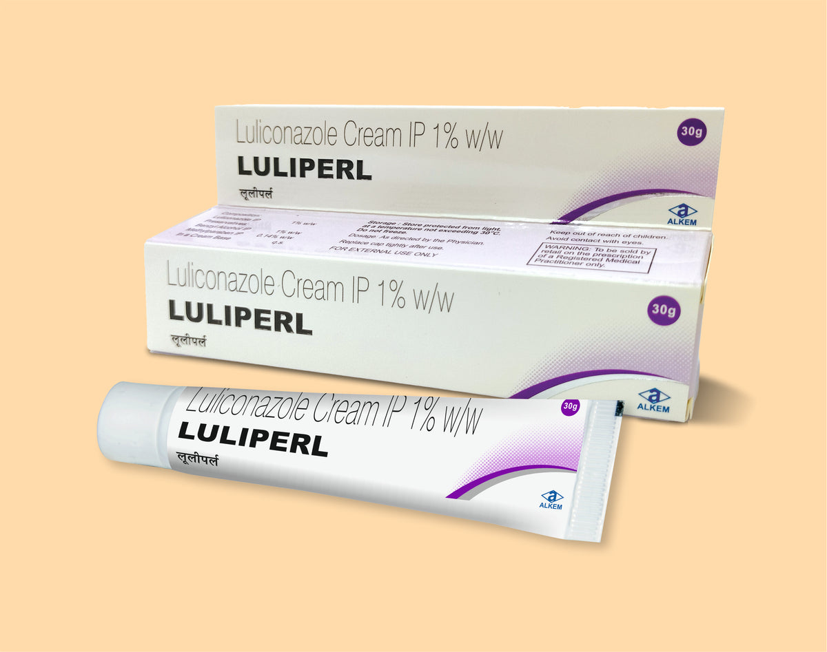 Luliperl Cream 30G (30 Gm) Luliconazole 1% W/W Cream By Alkem1