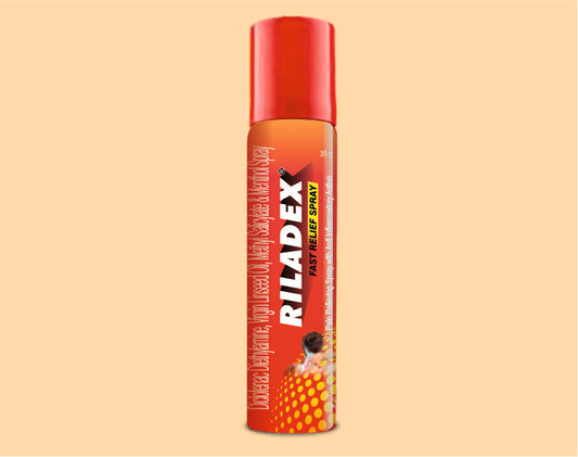 Riladex Maxx Relief Spray (35G) 35g Diclofenac 2.32% w/w + Methyl Salicylate 5% w/w by Alkem1