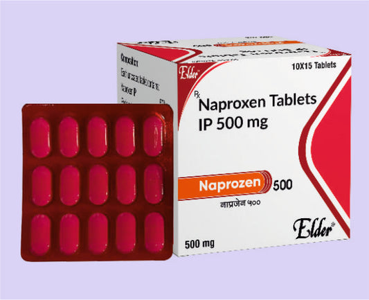 NAPROZEN 500 TABS 15'S ( Naproxen 500 mg ) by Elder