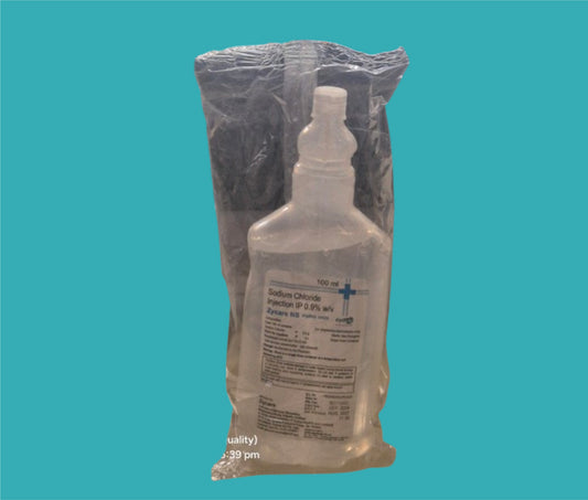 ZYCARE NS 100ml ( Sodium Chloride                IP 0.9 gWater for Injection           IP q.s. ) by Zydus