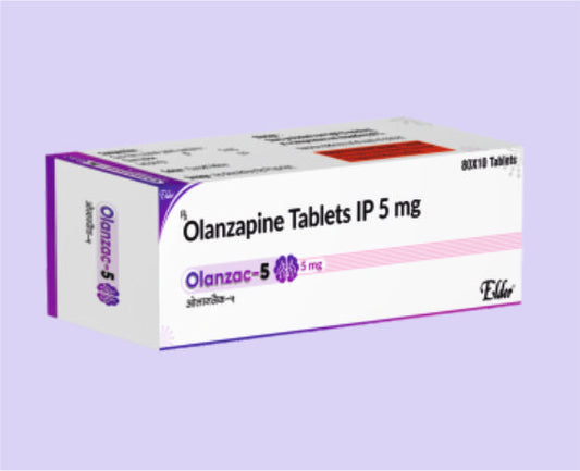 OLANZAC 5 TABS 10'S ( Olanzapin 5mg ) by Elder