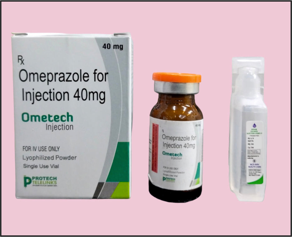 OMETECH 40MG VIAL        ( Omeprazole (40Mg) ) by Protech