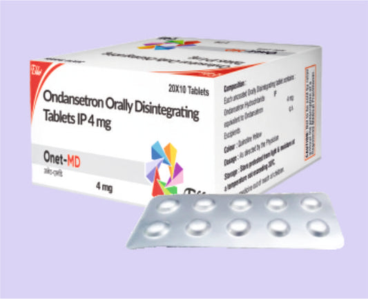 ONET MD TABS (4MG) 10'S ( Ondansetron Hcl 4 mg ) by Elder