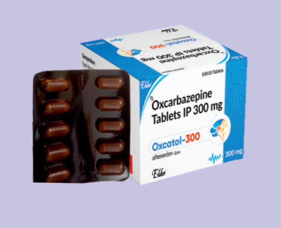 OXCATOL 300 TABS 10'S ( Oxcarbazepine 300mg
) by Elder