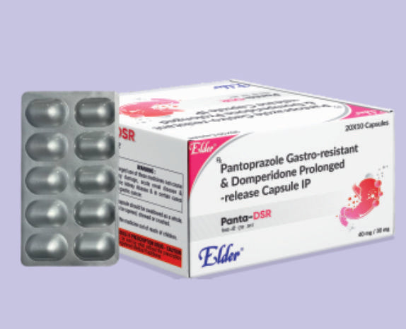 PANTA DSR CAPS 10'S (40/30 MG)** 10'S ( Pantoprazole 40 mg and Domperidone SR 30 mg ) by Elder